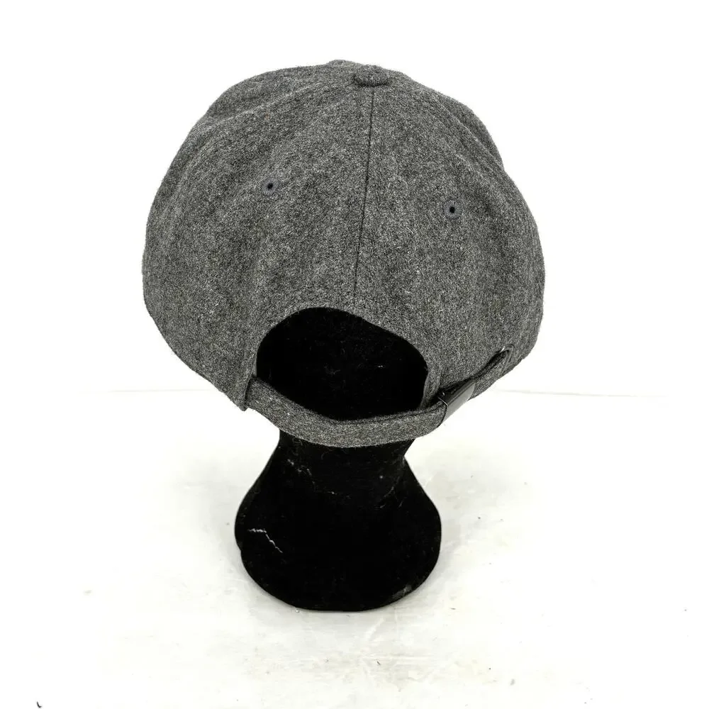 Sheeleyco Trust the Universe Wool Blend Snapback Hat Gray Portland Oregon